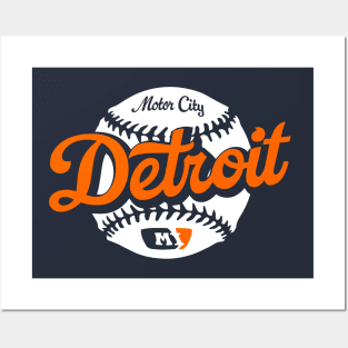 Detroit Baseball Posters and Art